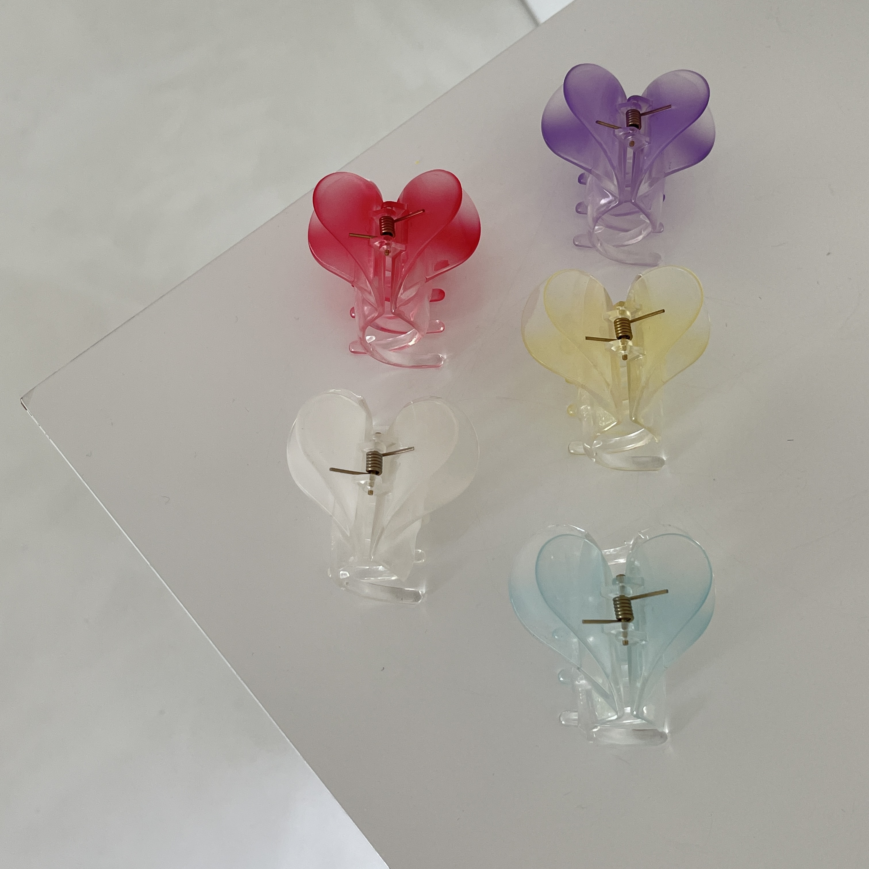 Kẹp tóc hình trái tim Modleaf Heart pin Hàn Quốc