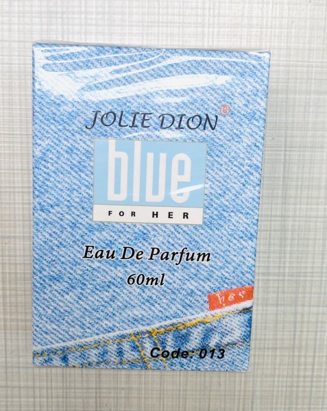 [HCM] Chai nước hoa nữ Jolie Dion Blue For Her Eau De Parfum ( Code: 013) 60ml - Sản xuất Singapore