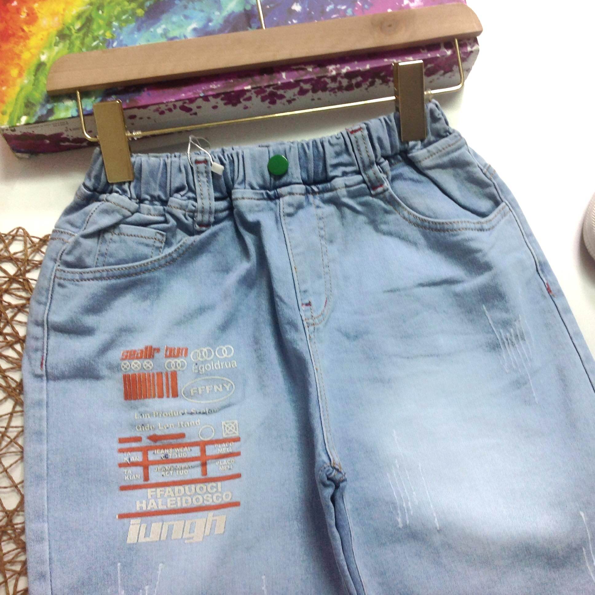 QUẦN SỌT JEAN CO DÃN BÉ TRAI SIZE 40-55KG