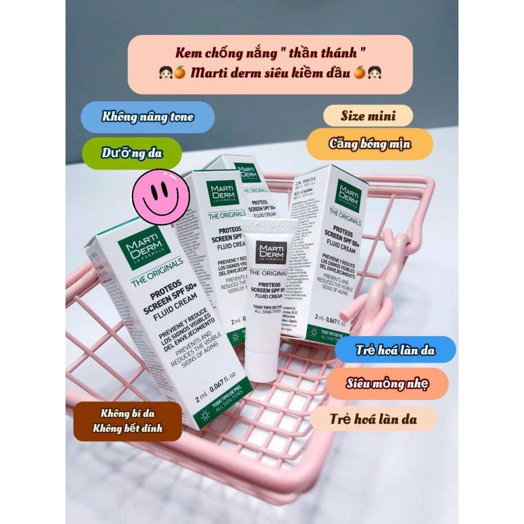 Kem chống nắng MartiDerm 50 SPF