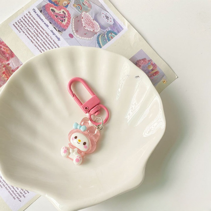 Móc khóa hình chó con siêu dễ thương bagu mkchocon08