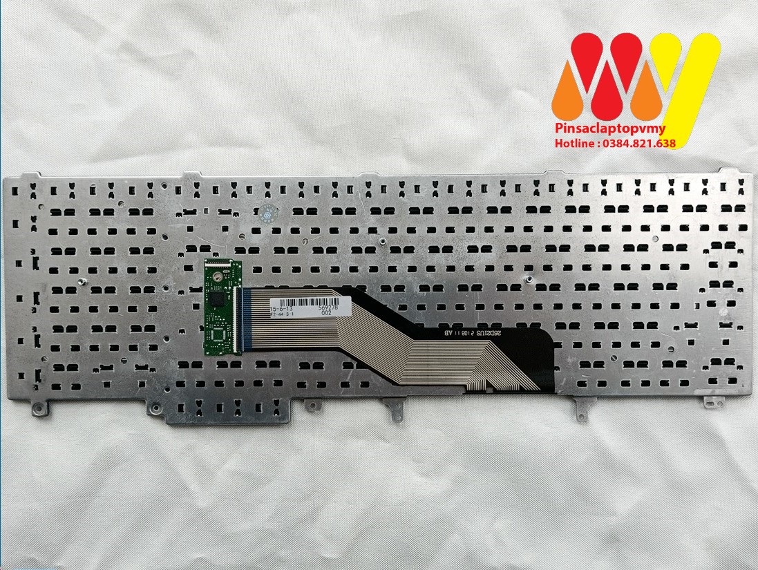 Bàn phím laptop dell precision m4600 m4700 m4800 m6600 m6700 m6800 / latitude e6520 e6530 e6540 e5520 e5520m e5530 led new