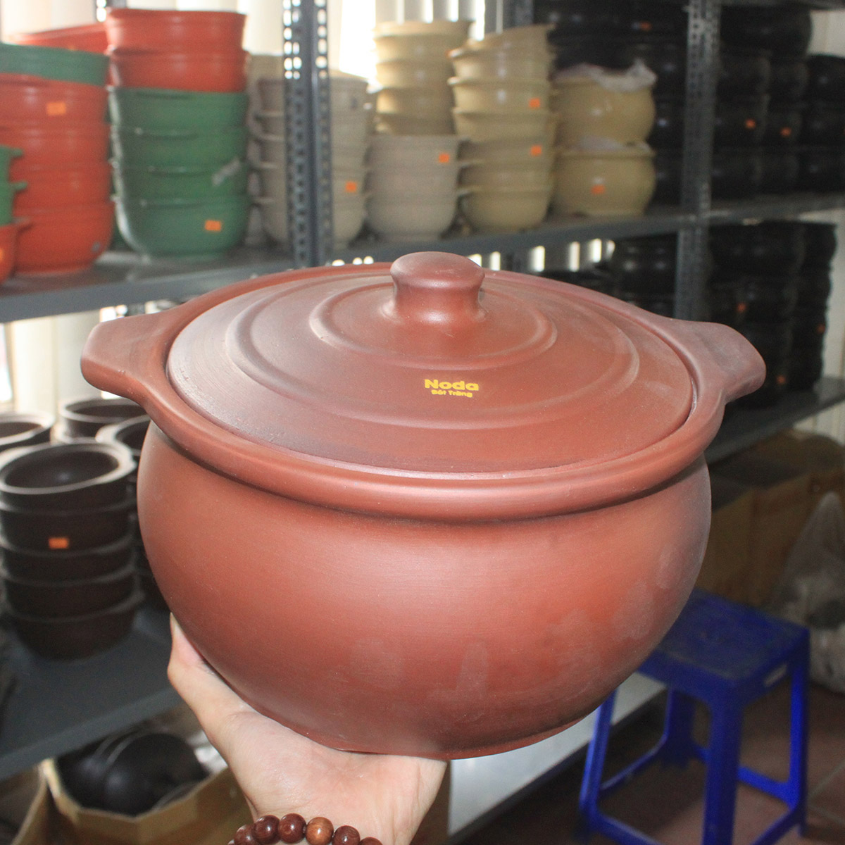 Nồi kho cá điện 3.3 lít NodaCook đất nung
