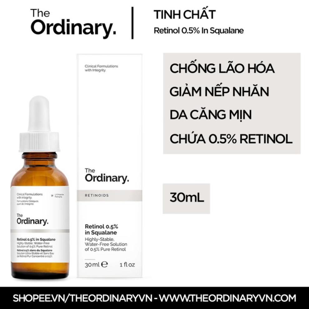 Tinh chất The Ordinary Retinol 0.5% In Squalane