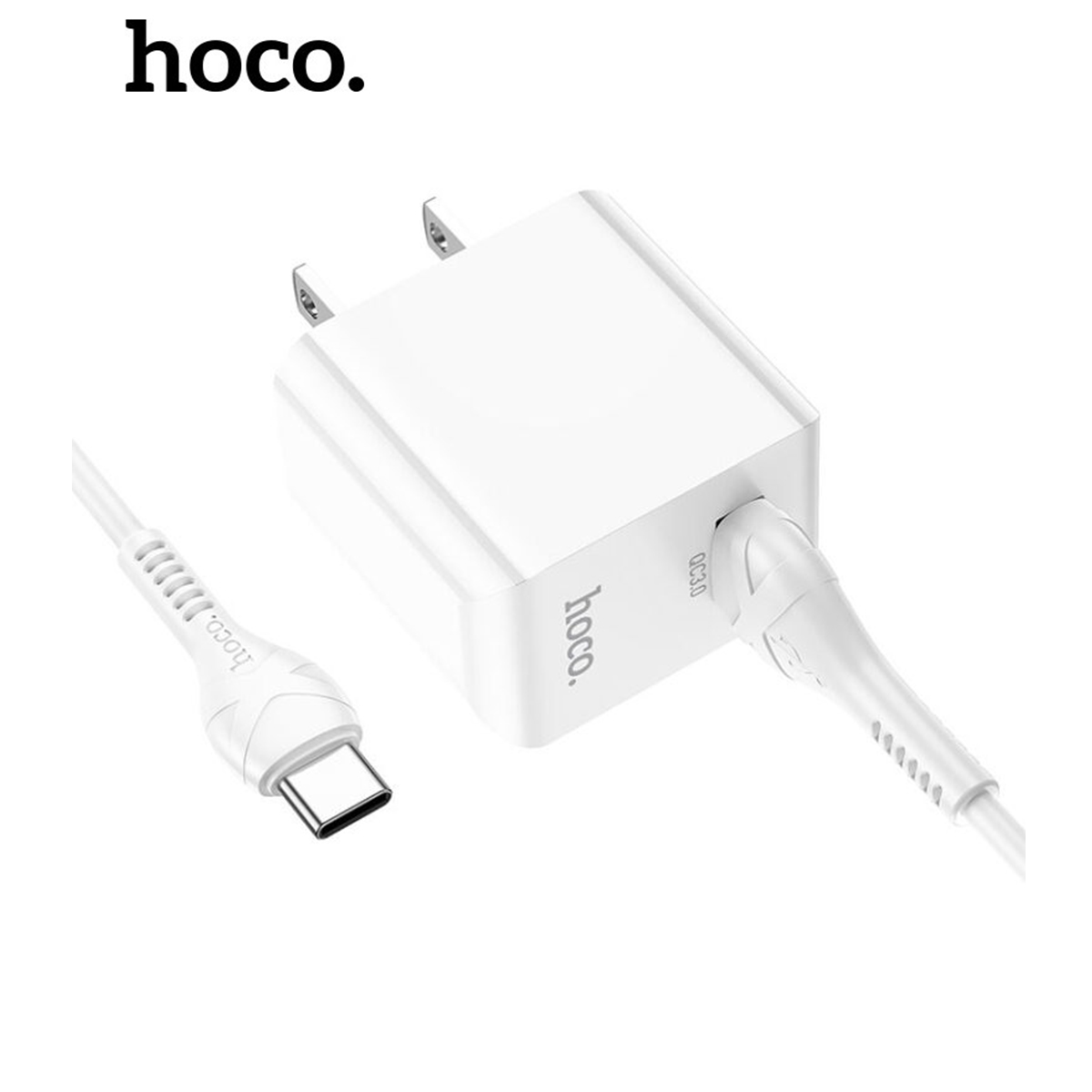 Bộ sạc nhanh 18W Hoco C98 cổng USB, QC3.0 cho điện thoại Android