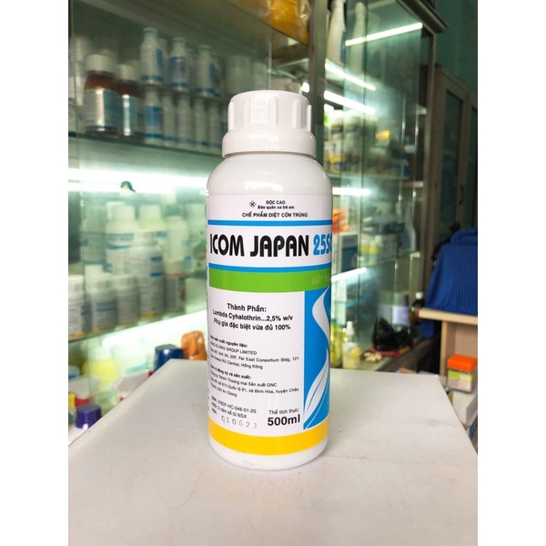 ICOM JAPAN 25SC - thuốc diệt côn trùng (500ml) .