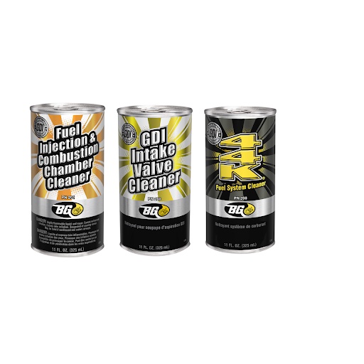 BỘ 3 CHAI LÀM SẠCH HỆ THỐNG NHIÊN LIỆU ĐỘNG CƠ XĂNG BG 201 + BG 260 + BG 44k PLATINUM