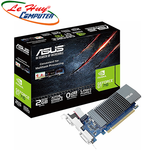Card màn hình Asus GeForce GT 710 2GB GDDR5 (GT710-SL-2GD5-BRK)
