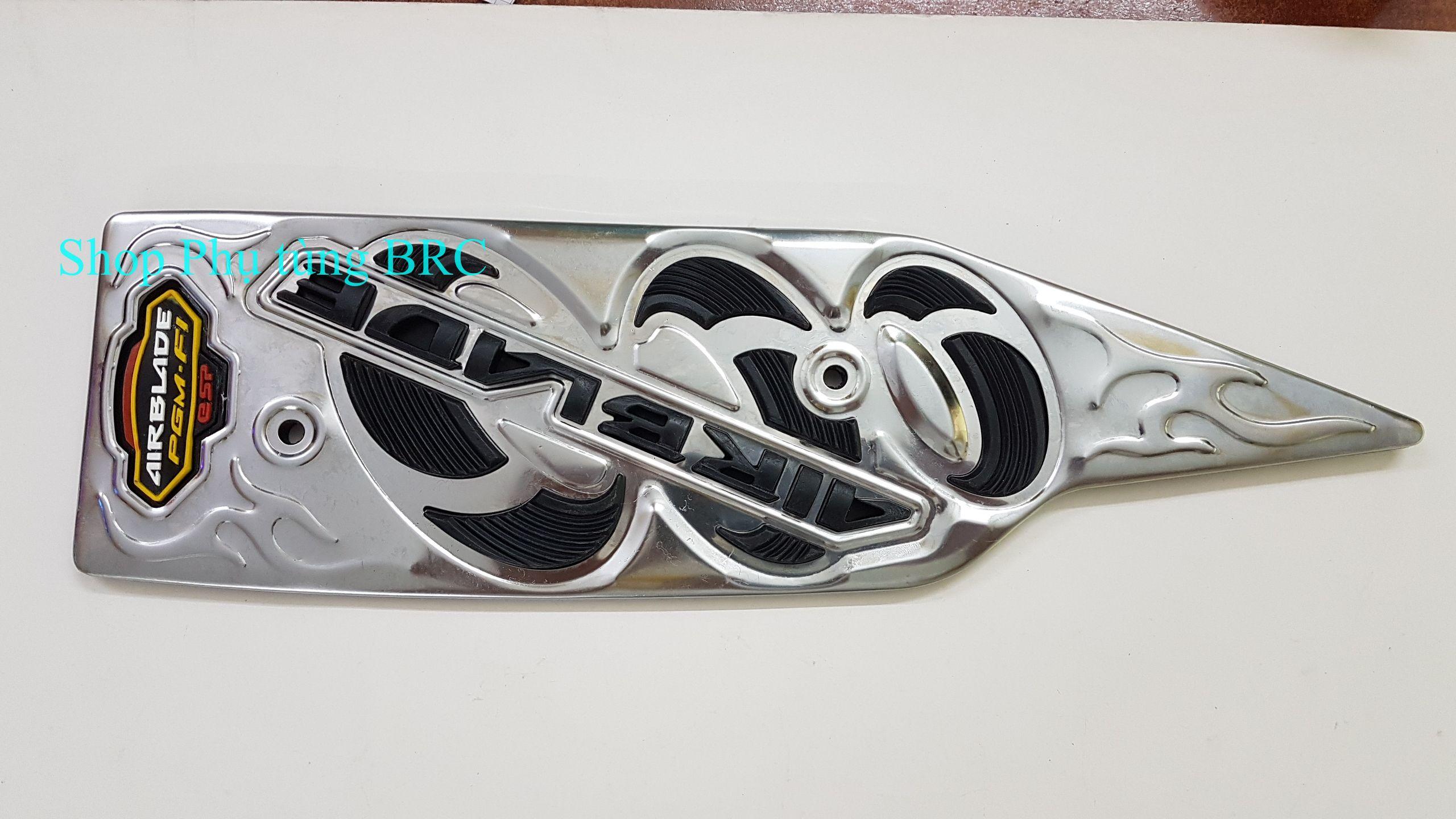 Thảm INOX để chân xe AIRBLADE 2013 đến 2015