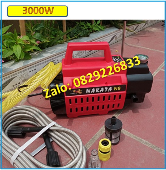 Máy rửa xe NAKATA N9 hàng công ty
