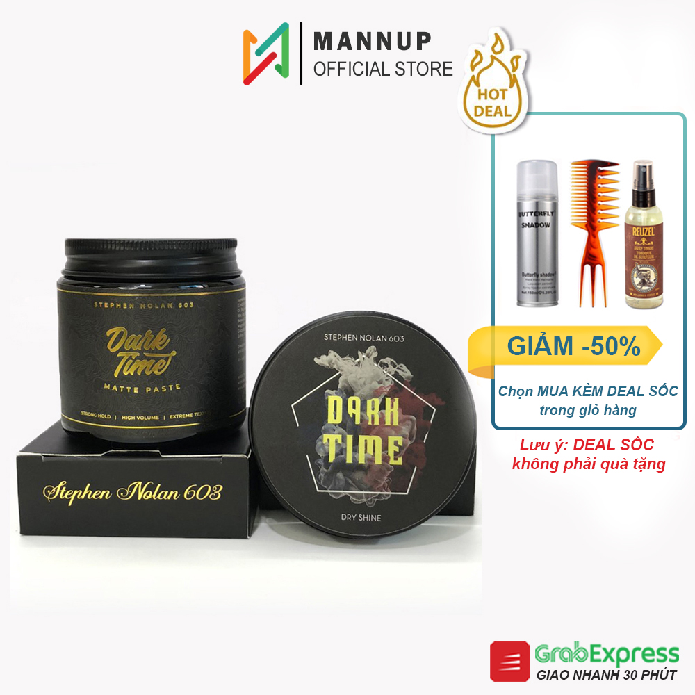 [HCM]Sáp Vuốt Tóc Stephen Nolan 603 Dark Time 56g/110g