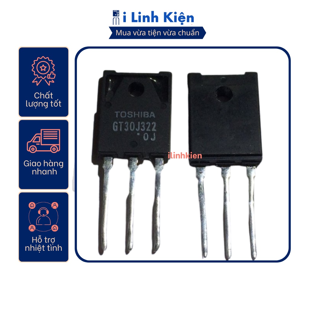 Igbt gt30j322 30a 600v tháo máy nguyên bản kiểm tra trước khi gửi