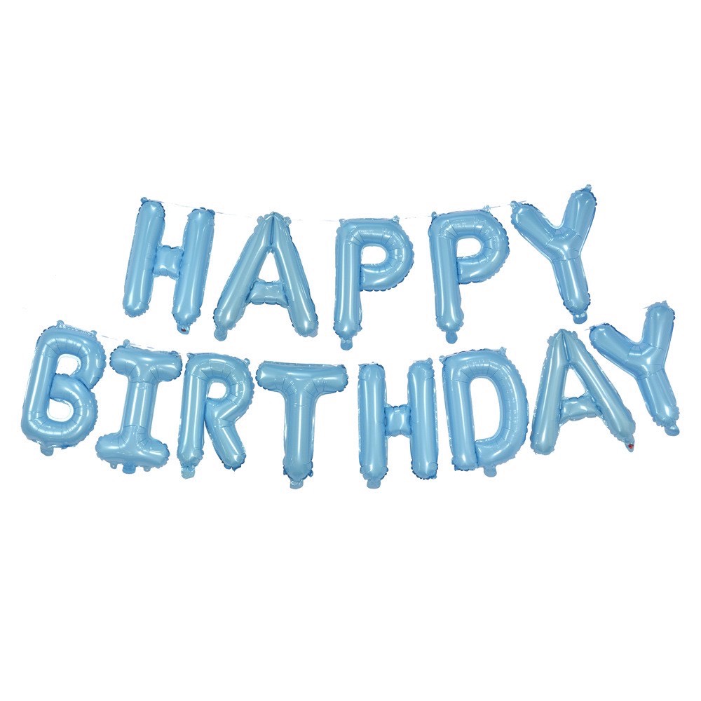 Set chữ HAPPY BIRTHDAY( nhiều màu tự chon)