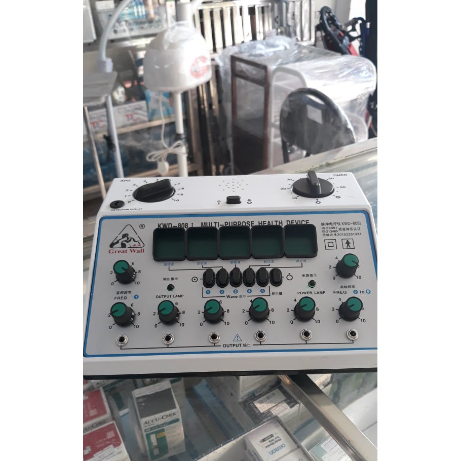 [HCM][CHÍNH HÃNG] Máy châm cứudò huyệt 6 giắc KWD-808I