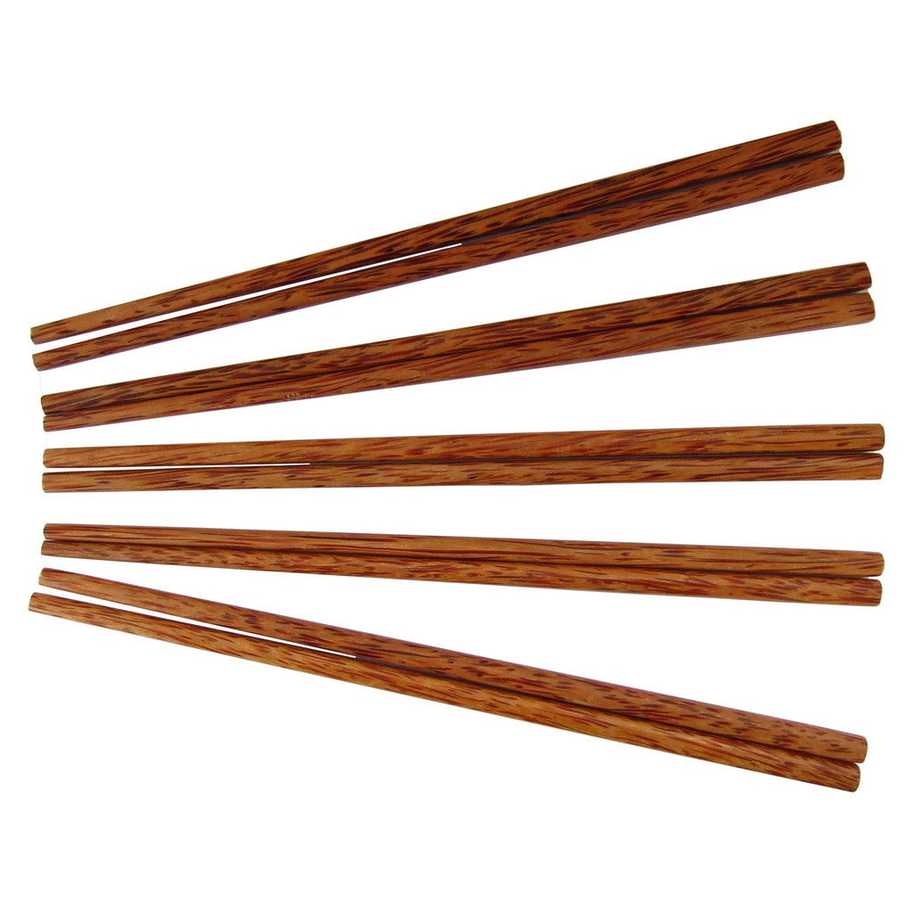 10 Đôi Đũa Dừa Ngọc Diệp Cao Cấp