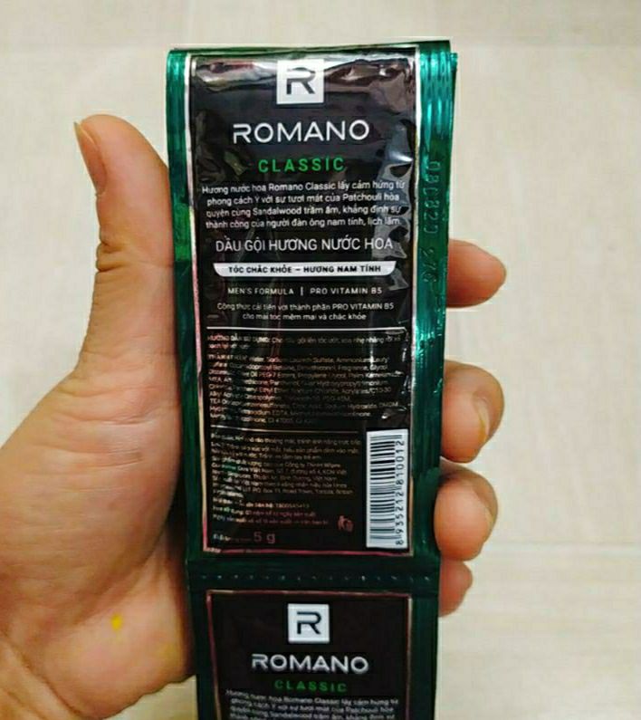 ROMANO - DẦU GỘI ROMANO DÂY