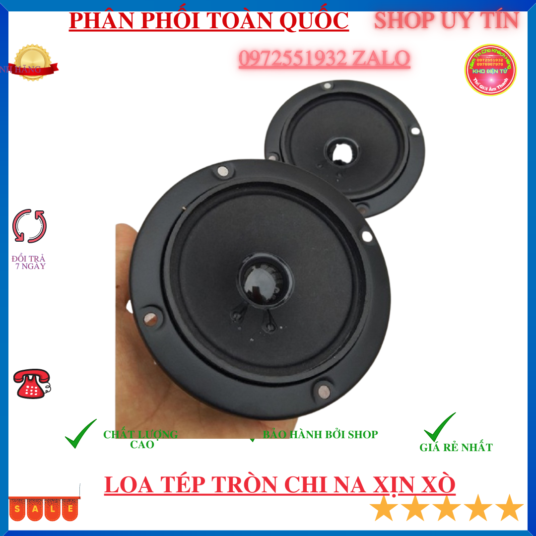 2 Chiếc loa tép bmb 10cm CHINA XỊN  nhập khẩu - giá 1 đôi