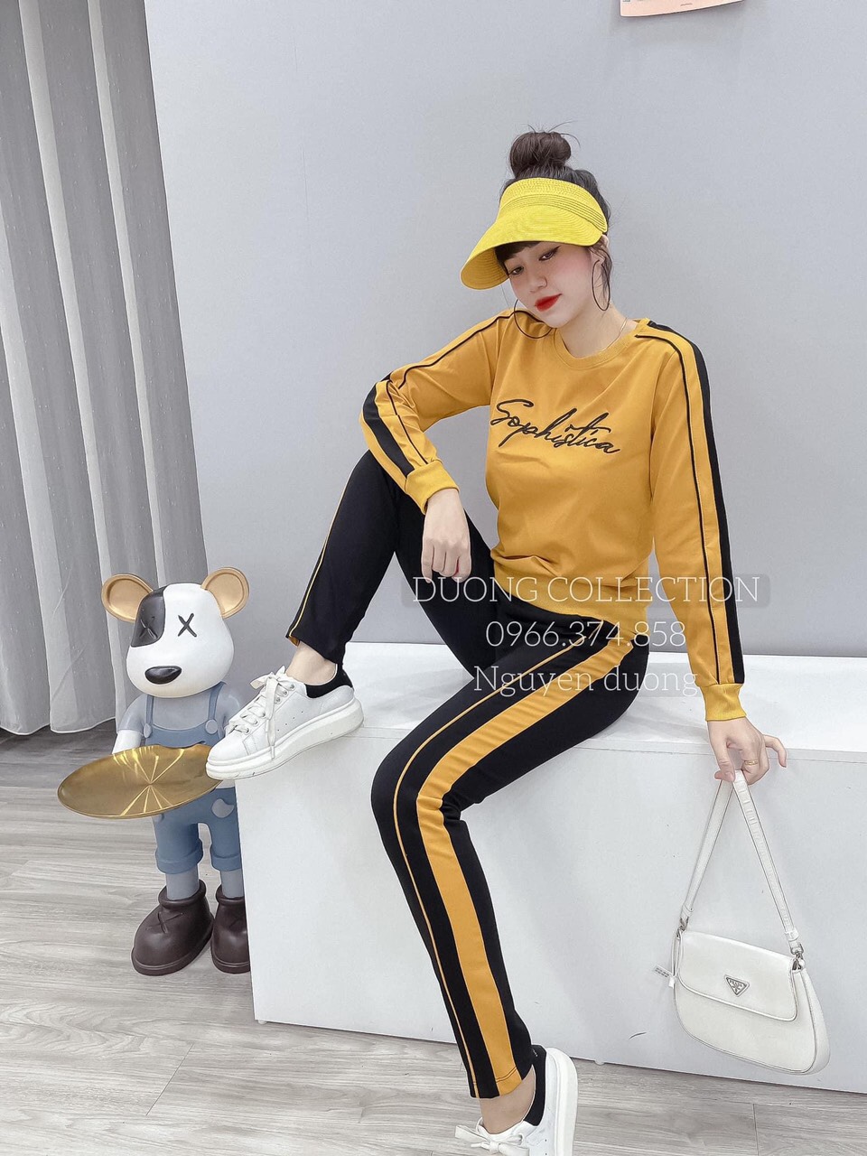 Set bộ thể thao nữ cá tính siêu xinh cho chị em kenblock