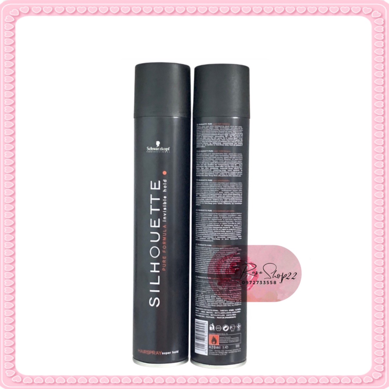 TOTAL - Subtil Clay Combs Hair Comb + Silhouette Gel + Round Balls