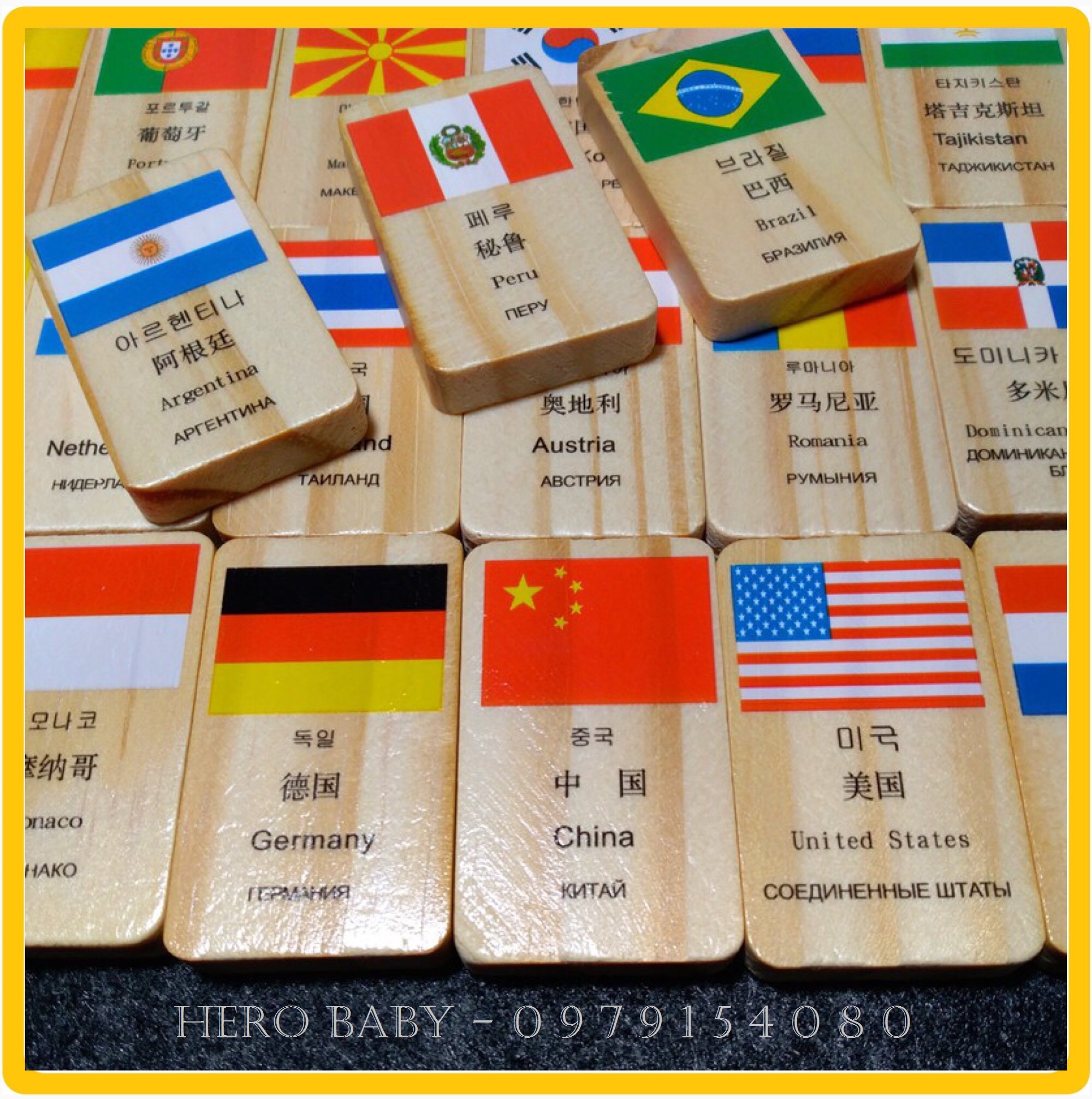 [HCM]100 CỜ DOMINO CÁC QUỐC GIA (CHẤT LƯỢNG CAO)