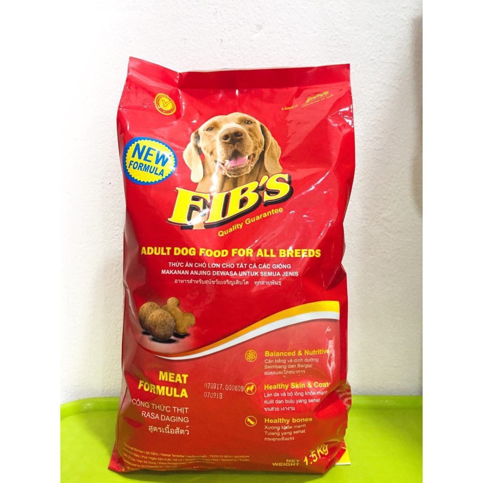 FIB'S 58K/ 1,5kg - Hạt thức ăn cho Chó