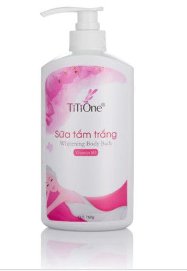 SỮA TẮM TRẮNG DA TITIONE 750G
