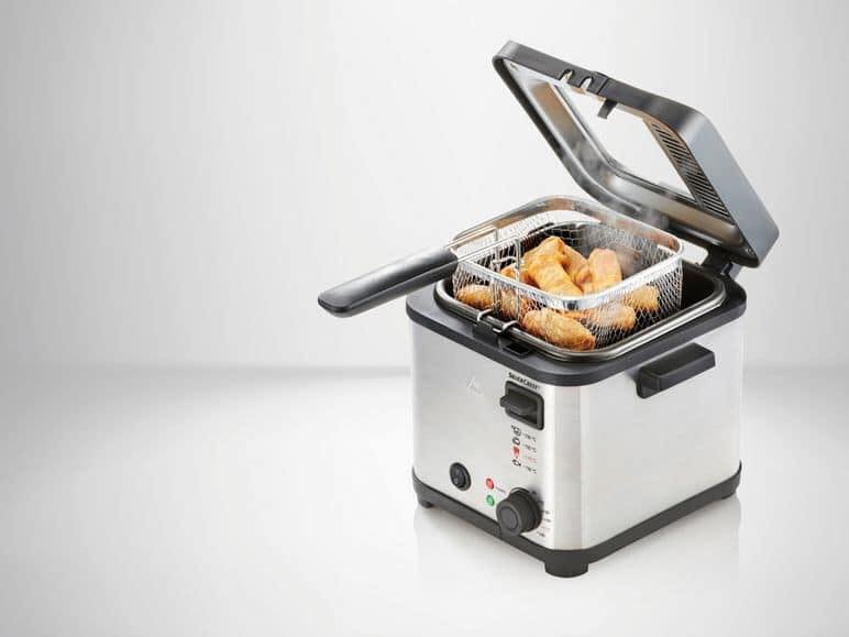 NỒI CHIÊN NGẬP DẦU 2 TRONG 1 SILVERCREST MINI