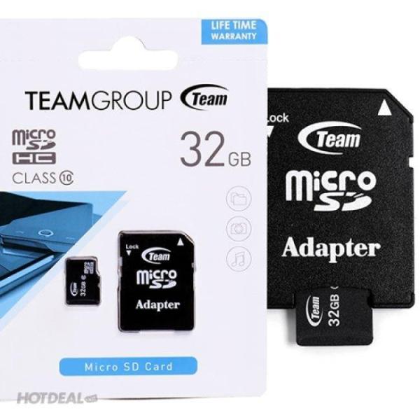 Thẻ Nhớ Micro SD Team 32G Class 10