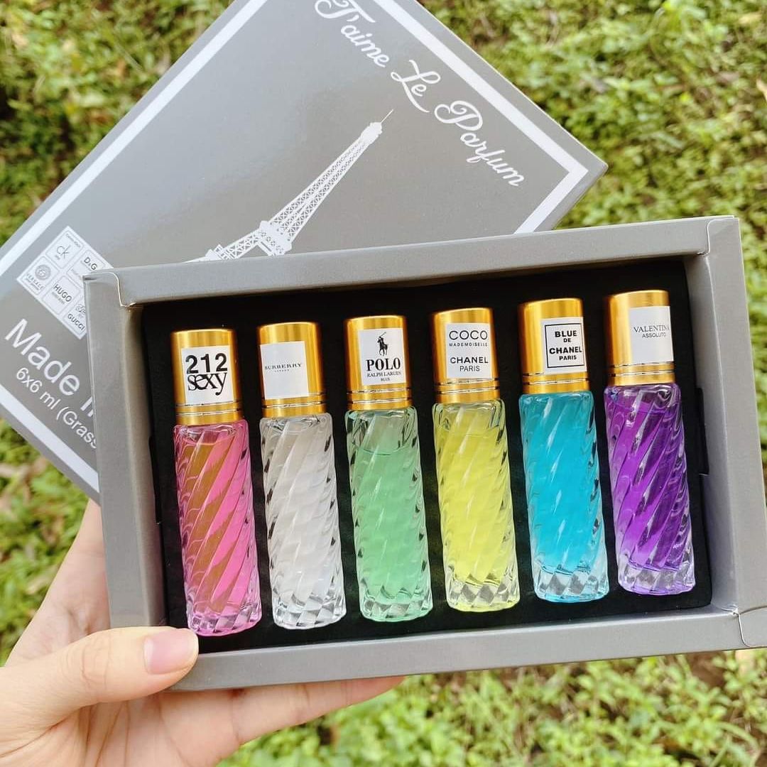 Set nước hoa tháp 6 chai - nước hoa dạng lăn