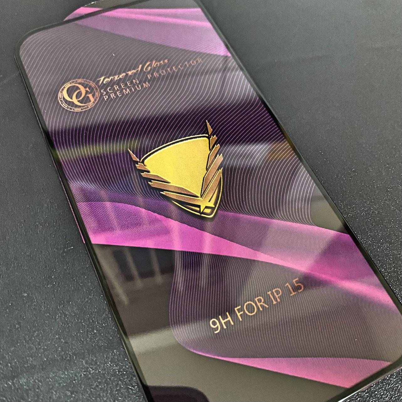 Dán Cường Lực Full Màn Hình OG iPhone 15 - 15 Plus - 15 Pro - 15 Pro Max