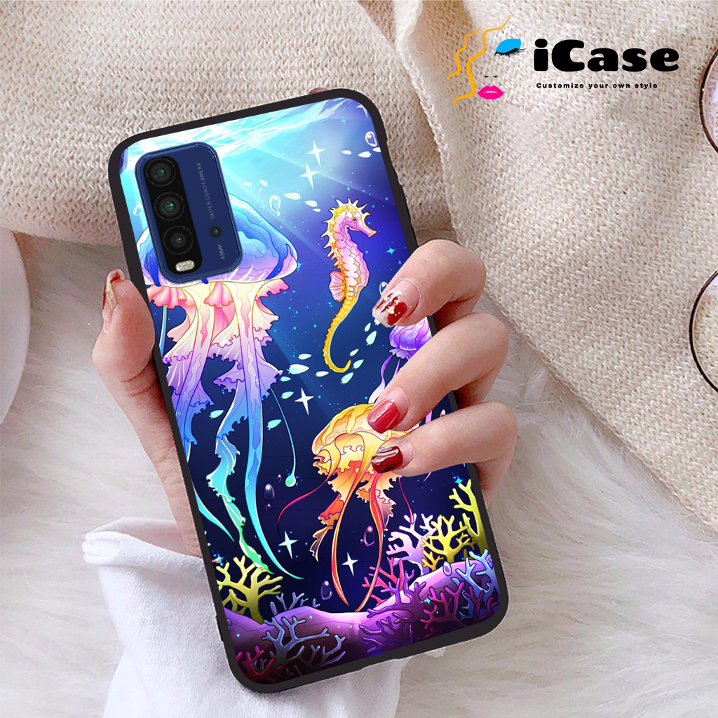 Ốp lưng Xiaomi Poco M3 viền dẻo TPU BST Sea