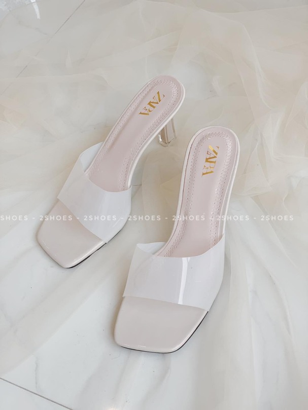 Guốc nữ gót nhọn quai Màu Đục Kiểu dáng công sở Gót 5p giá rẻ