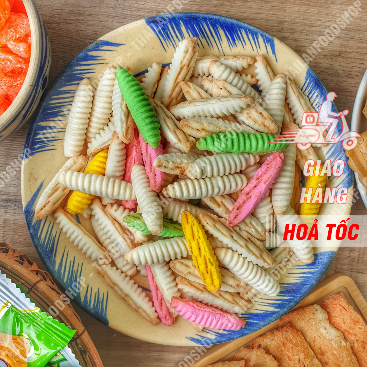 Bánh Đuông Dừa Mix Vị Lon 300Gr