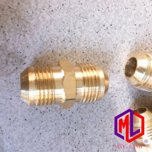 Nối ống đồng [DÀY TỐT] phi 6, 10, 12