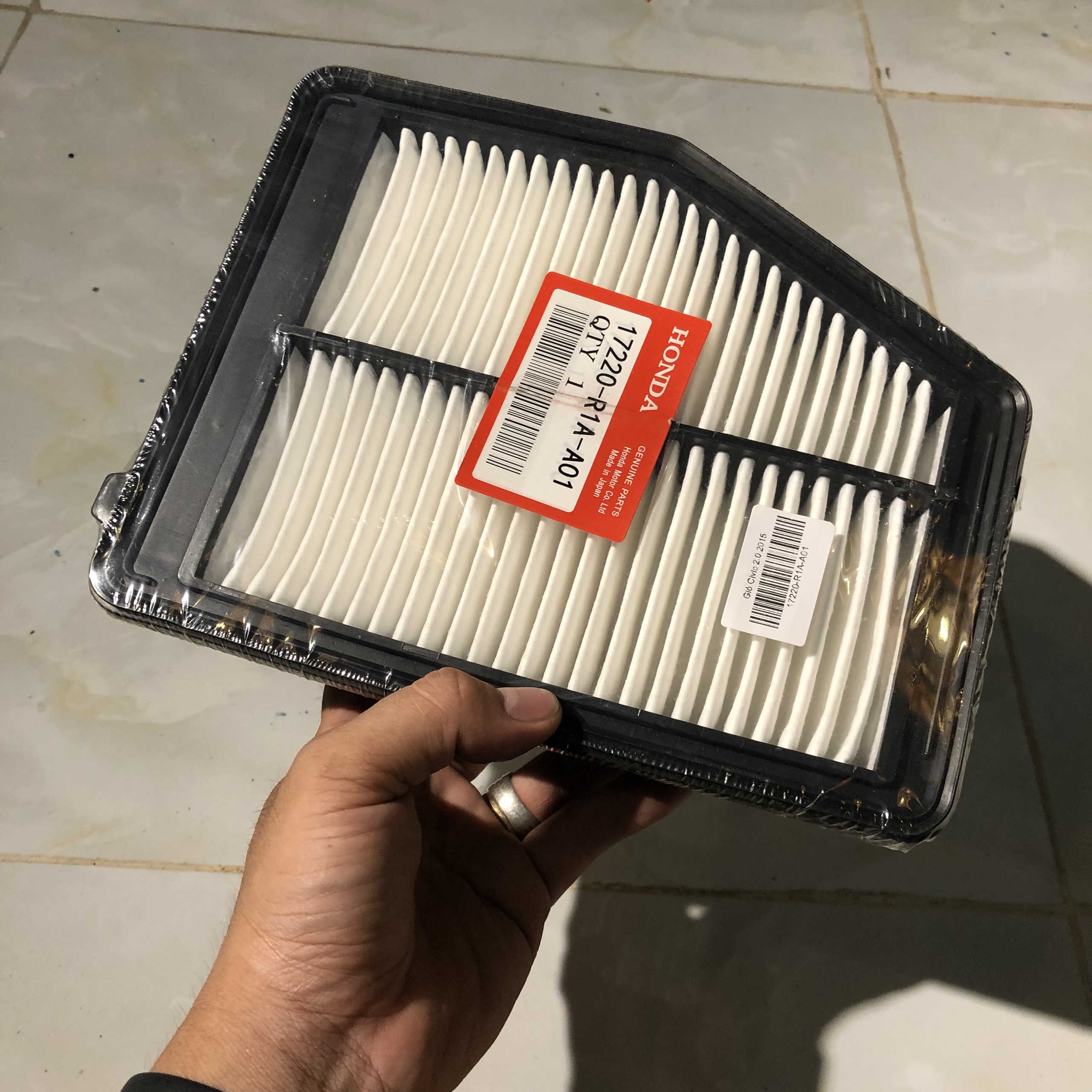 LỌC GIÓ ĐỘNG CƠ HONDA CIVIC 1.8/ 2.0 2012-2015