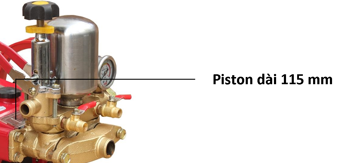 Đầu bơm xịt Dragon 1HP CT-26 ( xịt rửa xe, sân vườn...)