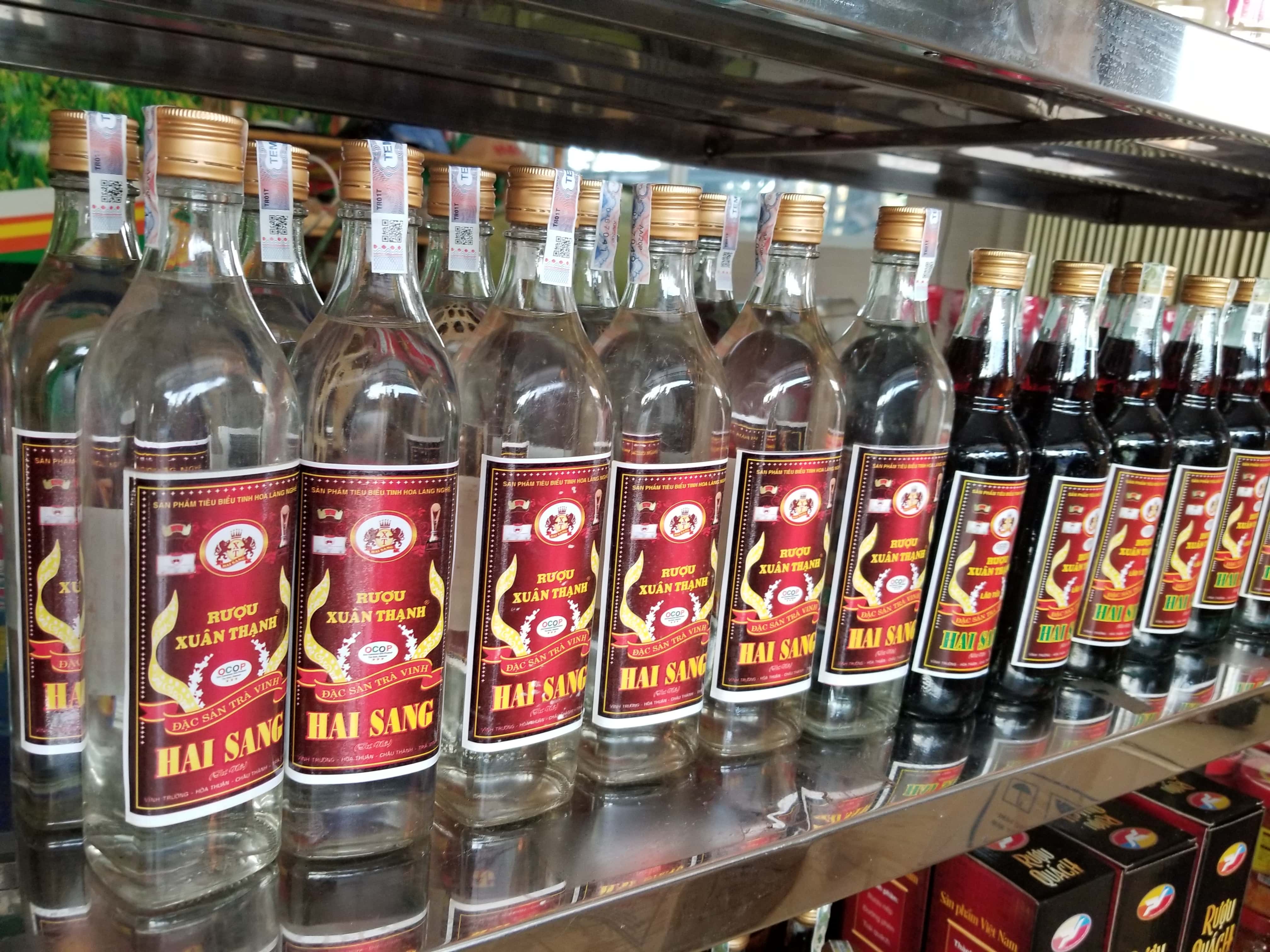 Rượu Xuân Thạnh Trà Vinh