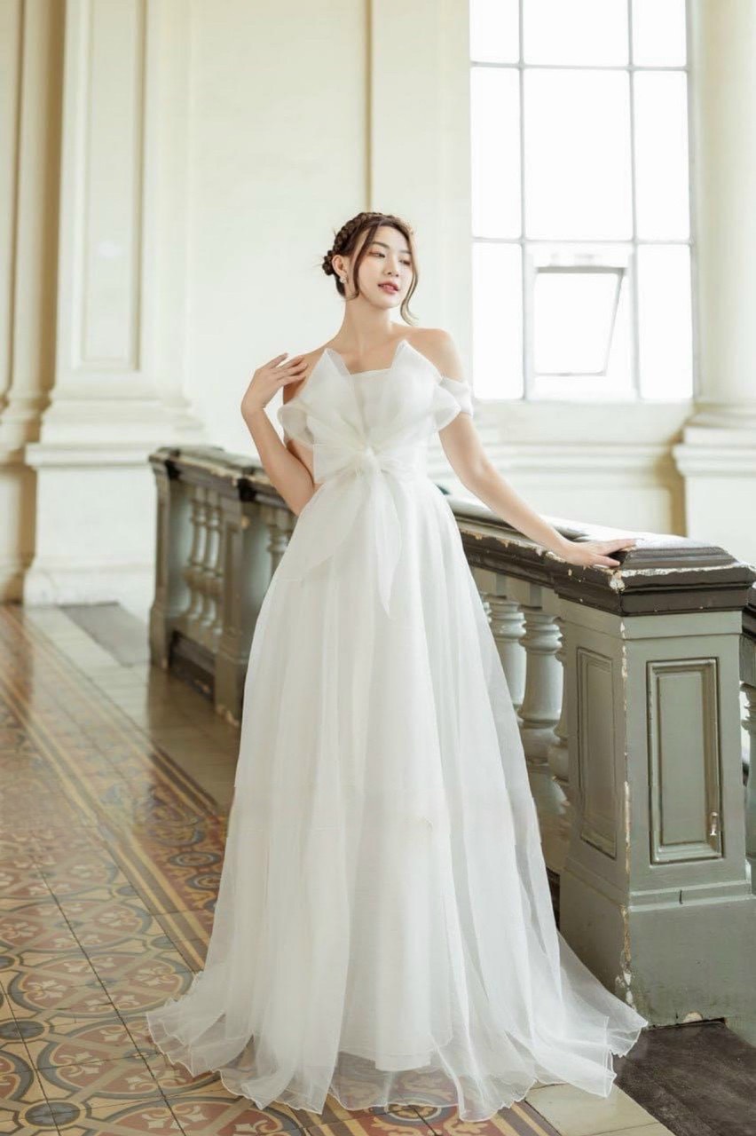 Đầm mặc cưới TRIPBLE T DRESS - Size S/M/L - MS86Y