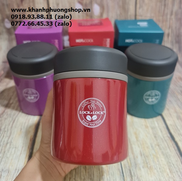 ủ cháo giữ nhiệt lock&lock 450ml - ủ cháo giữ nhiệt lock&lock