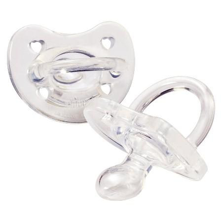 White Physio Soft Silicone Pacifier