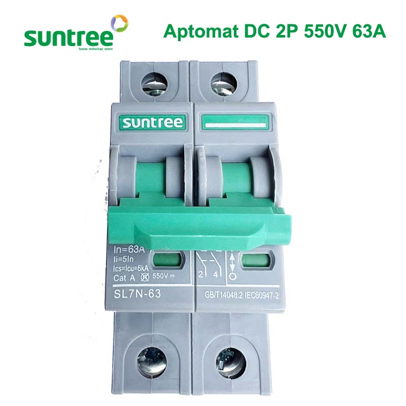 Aptomat Suntree 2P 550V DC 16A,20A,32A,63A