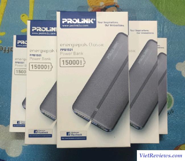 Sạc dự phòng Prolink 15000 mAh