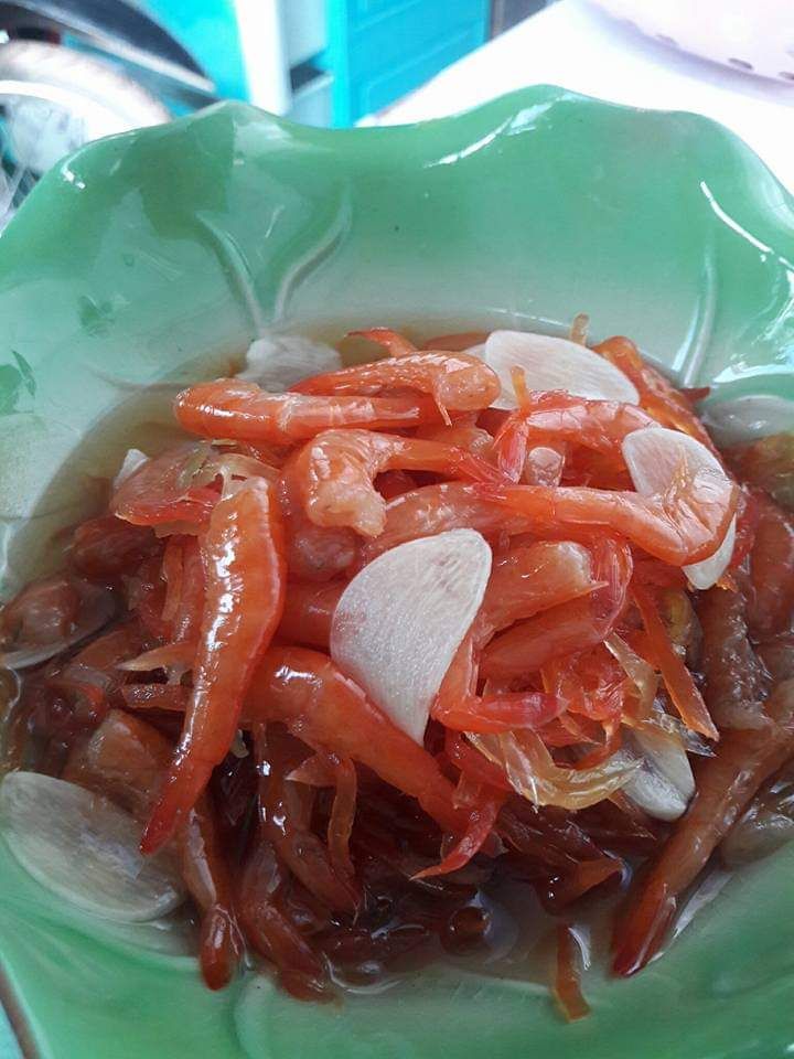 Mắm tép bạc đất trộn đu đủ 600g