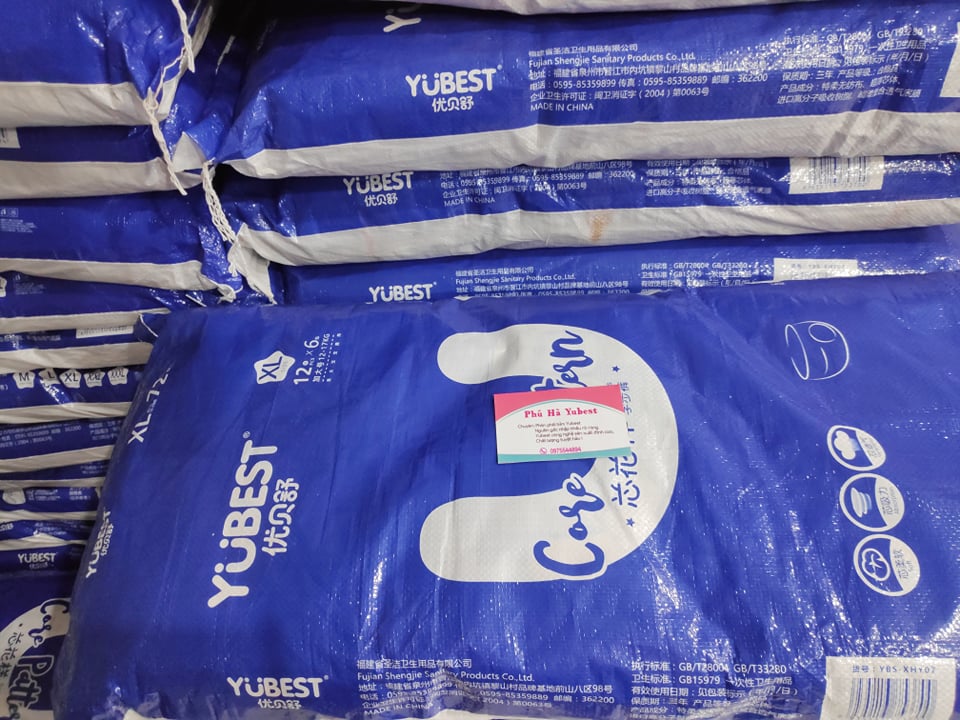 [Phú Hà] YUBEST CORE PATTERN nội địa TQ Quần L78, XL72