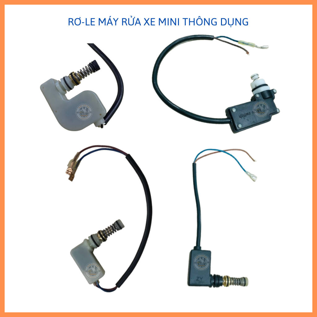 Rơ-le máy rửa xe mini thông dụng