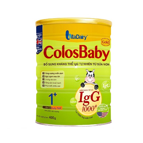 Sữa ColosBaby gold 1+ 1-2 tuổi 400gr