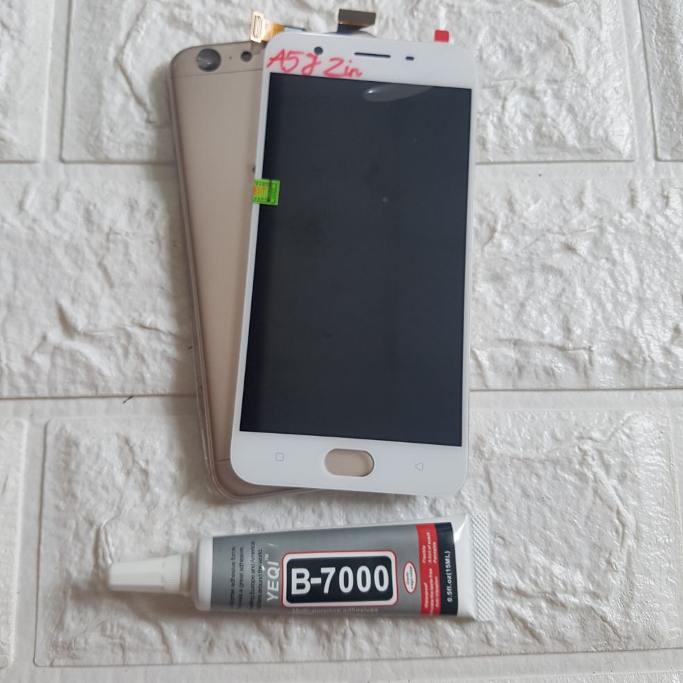 Combo Bộ Vỏ + Màn Hình Oppo F3 Lite (A57) Zin Hàng Cao Cấp Tặng 1 Tuýp Keo Dán Màn Hình