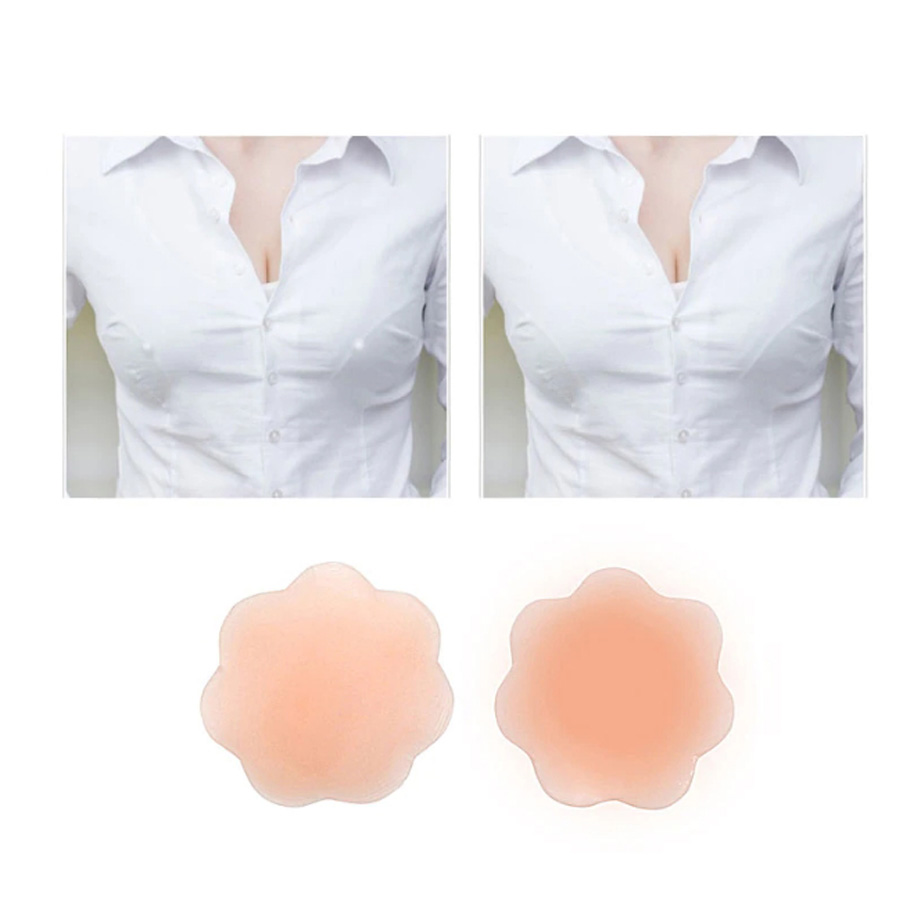 Miếng dán nhũ hoa silicon nipple pad - miếng dán hình hoa