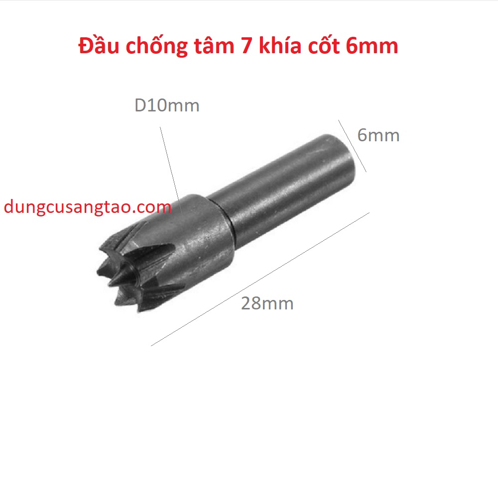 Bộ chống tâm chế máy tiện mini