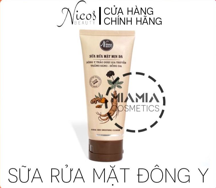 [Chính Hãng] Sửa Rửa Mặt Đông Y Nicos